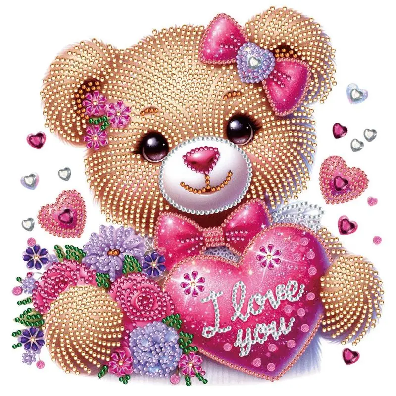  Diamond Art Painting Kits Teddy bear DIY 5D DIY Partial Special Shaped Diamond Art Kits for Beginners for Home Wall Decoration
Diamond Art Painting Kits Teddy bear DIY 5D DIY Partial Special Shaped Diamond Art Kits for Beginners for Home Wall Decoration