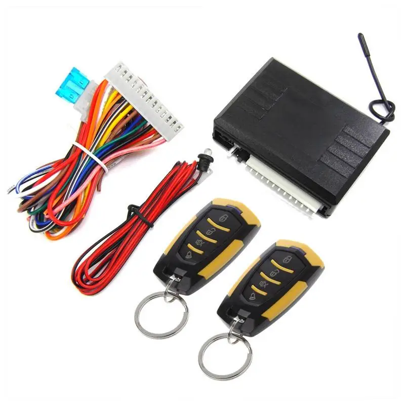 12v Car Door Lock With 2 Remote Control Creative Universal Car Auto Remote Switch Lock Kit For Gate Garage Door car accessories
12v Car Door Lock With 2 Remote Control Creative Universal Car Auto Remote Switch Lock Kit For Gate Garage Door car accessories
