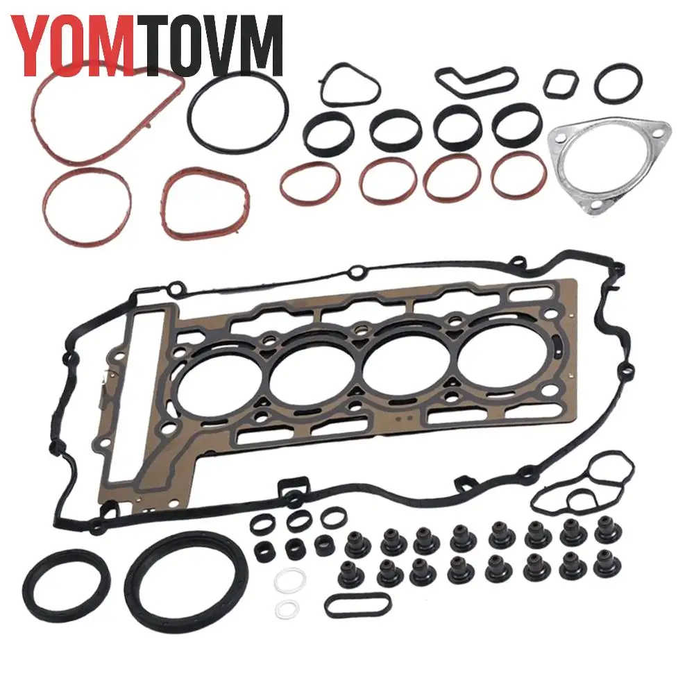 Engine Rebuild Overhaul Gaskets Seals Kit 11127595138 11127586907 11127567877 Fit for BMW 114i F20 F21 2010-2014
Engine Rebuild Overhaul Gaskets Seals Kit 11127595138 11127586907 11127567877 Fit for BMW 114i F20 F21 2010-2014