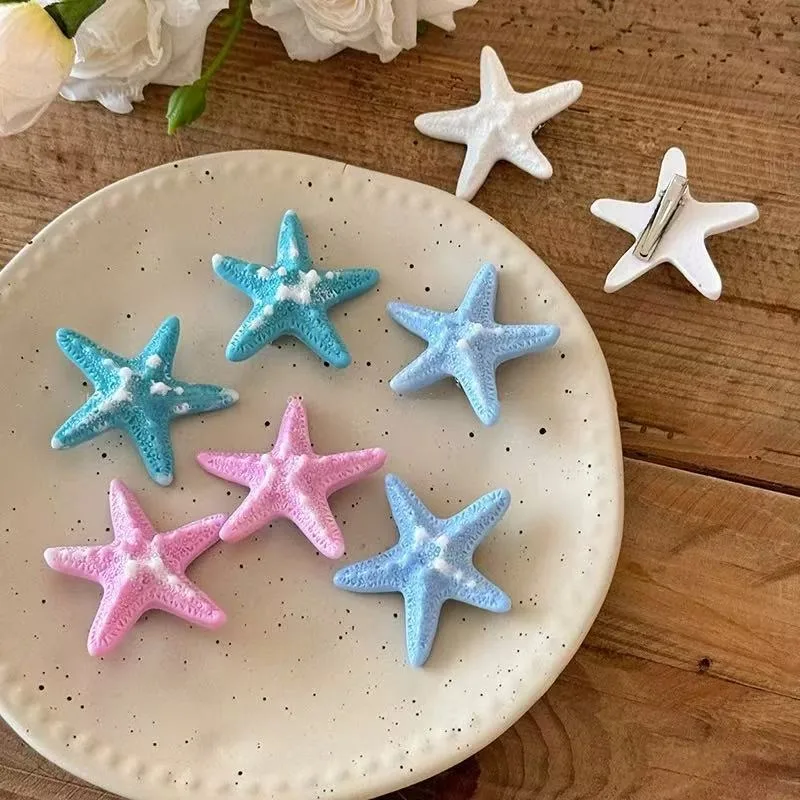 Creative Multicolor Simulation Shell Starfish Hair Clip Fun Sweet Cute for Women Y2K Trendy Summer Hairpin Hair Accessories
Creative Multicolor Simulation Shell Starfish Hair Clip Fun Sweet Cute for Women Y2K Trendy Summer Hairpin Hair Accessories