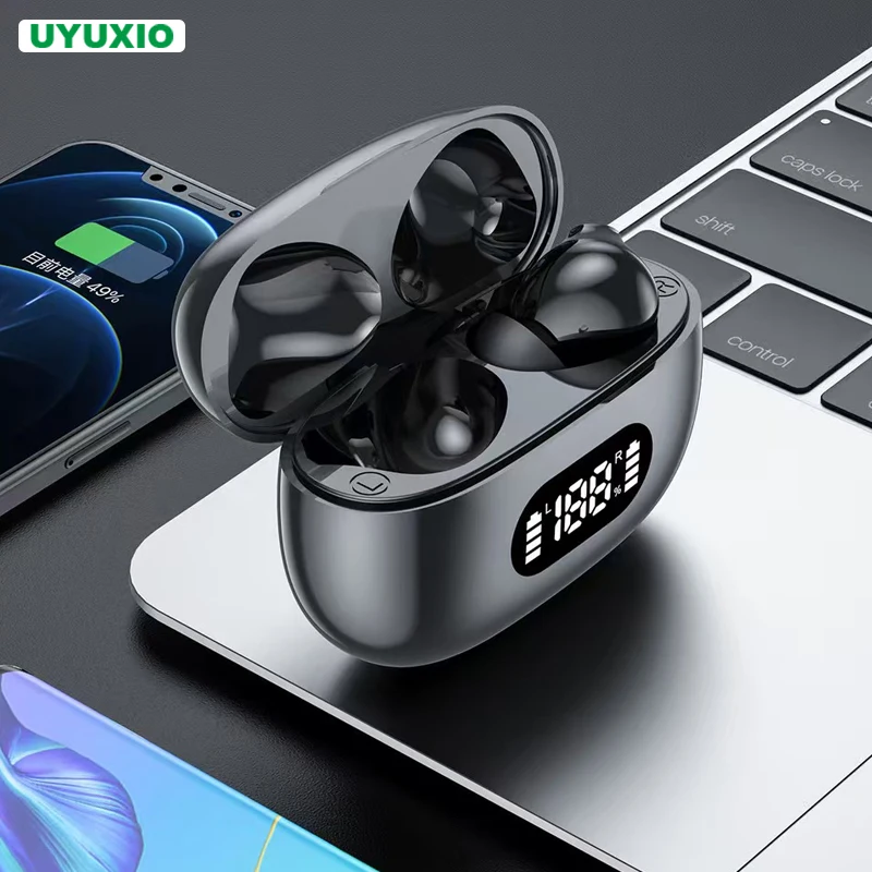 UYUXIO AI Language Translation Wireless Earbuds with 144 Languages Online Real Time Earphone TWS Ear Buds Headphone for Business
UYUXIO AI Language Translation Wireless Earbuds with 144 Languages Online Real Time Earphone TWS Ear Buds Headphone for Business
