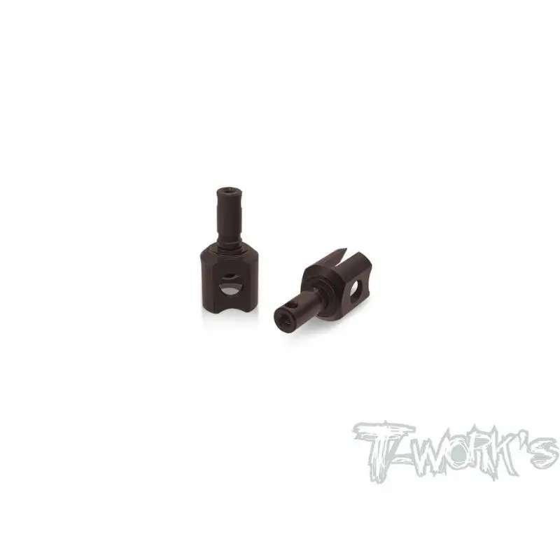 Original T Works TO-195-T Spring Steel F/R Diff. Joint ( For TEKNO NB/EB48 ) 2pcs Rc Tool