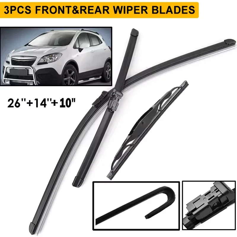 Wiper Front & Rear Wiper Blades Set For Opel Insignia Hatchback MK1 2008 - 2017 Windshield Windscreen Window 24"18"20"
Wiper Front & Rear Wiper Blades Set For Opel Insignia Hatchback MK1 2008 - 2017 Windshield Windscreen Window 24"18"20"