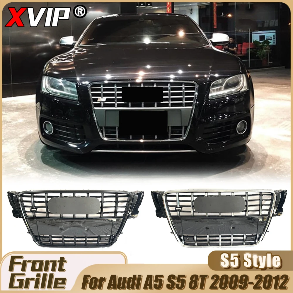 XVIP Glossy Black S5 Style Bumper Grilles For Audi A5 S5 8T 2009-2012 Chrome Black S5 Style Racing Grille Grill Car Accessories
XVIP Glossy Black S5 Style Bumper Grilles For Audi A5 S5 8T 2009-2012 Chrome Black S5 Style Racing Grille Grill Car Accessories