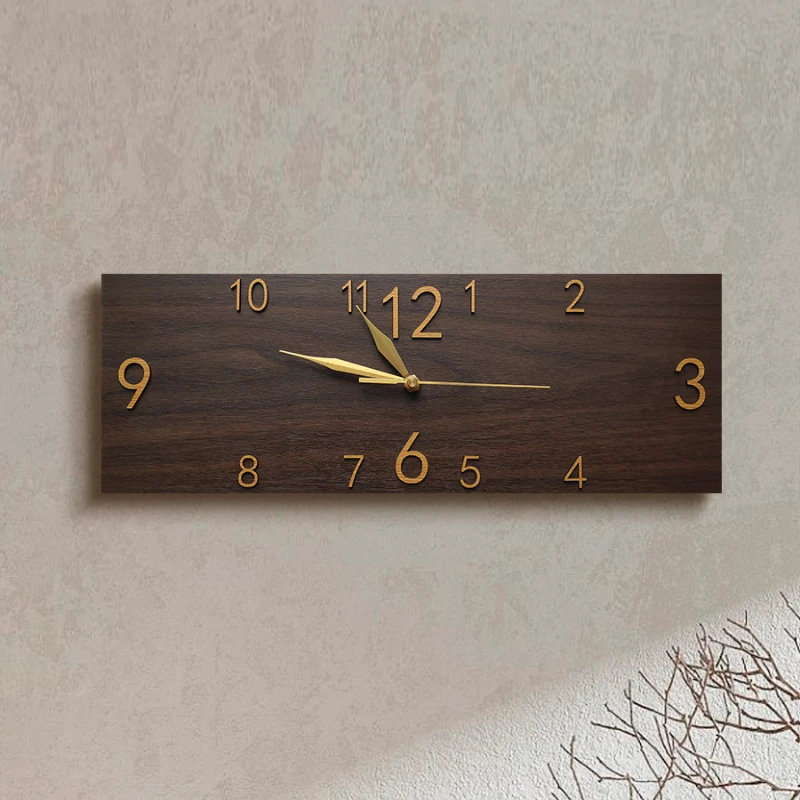 Modern Decorative Wall Clock Simple Light Luxury Clock Living Room Dining Room Household Art Decorative Rectangle Hanging Watch
Modern Decorative Wall Clock Simple Light Luxury Clock Living Room Dining Room Household Art Decorative Rectangle Hanging Watch