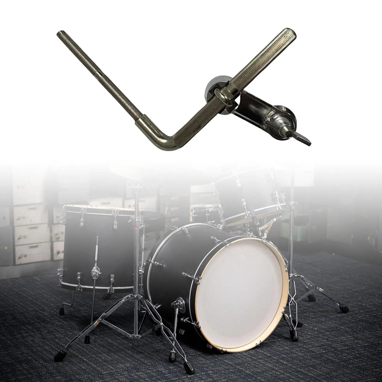 Bass Drum Cowbell Holder, Easy to Install, Metal Percussion Mounting Bracket for Cowbell, Percussion, Drum Accessories Part
Bass Drum Cowbell Holder, Easy to Install, Metal Percussion Mounting Bracket for Cowbell, Percussion, Drum Accessories Part