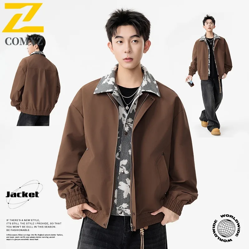 COMXZ Trendy Jackets Streetwear Windproof Outdoor Travel Hiking Lightweight Minimalist Jacket Leisure Man Clothes Jackets 
COMXZ Trendy Jackets Streetwear Windproof Outdoor Travel Hiking Lightweight Minimalist Jacket Leisure Man Clothes Jackets