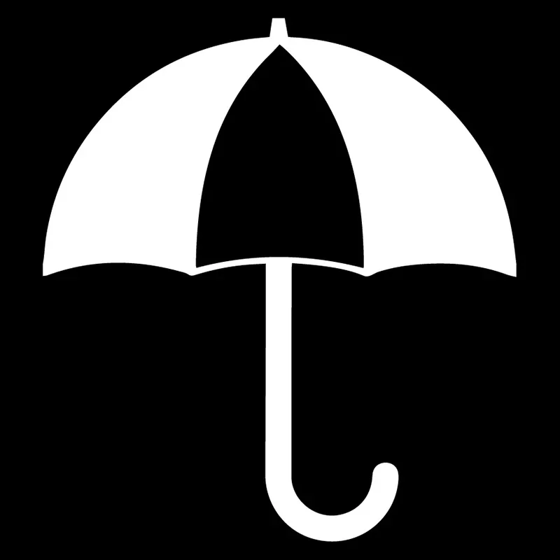 Umbrella Creative Sticker High Quality Car Decal Personalized Pvc Waterproof Car Window Decal Black/white, 17cm*15cm
Umbrella Creative Sticker High Quality Car Decal Personalized Pvc Waterproof Car Window Decal Black/white, 17cm*15cm