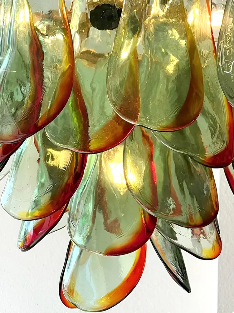 Vintage Art Deco Glass Petal Green Red Led Pendant Light Ceiling Mounted Home Decor Dining Table Bar Lighting Fixture Chandelier
Vintage Art Deco Glass Petal Green Red Led Pendant Light Ceiling Mounted Home Decor Dining Table Bar Lighting Fixture Chandelier