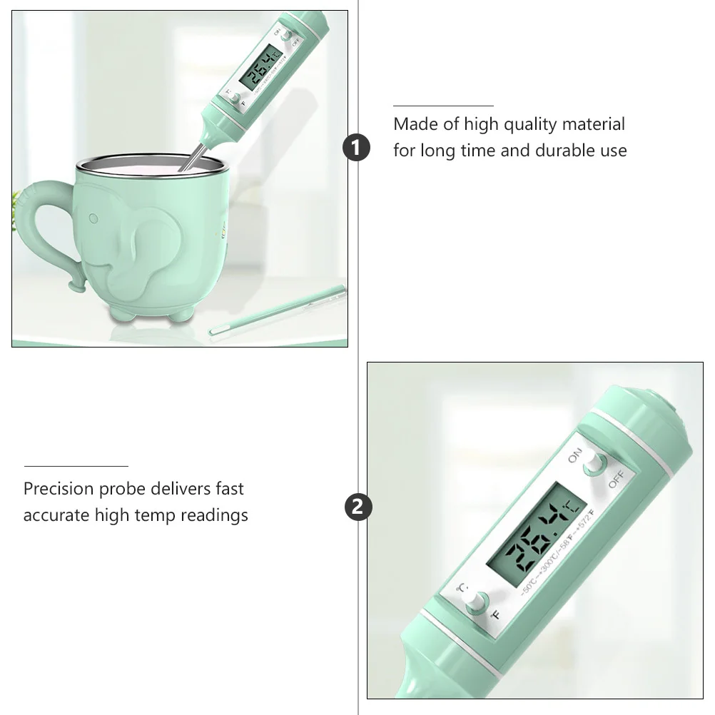 Electronic Milk Thermometer Fast Thermometer Multi-Functional Cooking Measuring Tool Kitchen Baking Meat
Electronic Milk Thermometer Fast Thermometer Multi-Functional Cooking Measuring Tool Kitchen Baking Meat