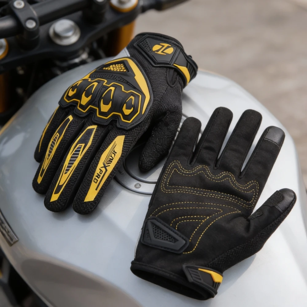 JCAA Motorcycle Gloves Gold/Grey/Pink Racing Soft Shell Motorbike Road Riding Team Glove Men Woman Summer Cycling Gloves
JCAA Motorcycle Gloves Gold/Grey/Pink Racing Soft Shell Motorbike Road Riding Team Glove Men Woman Summer Cycling Gloves