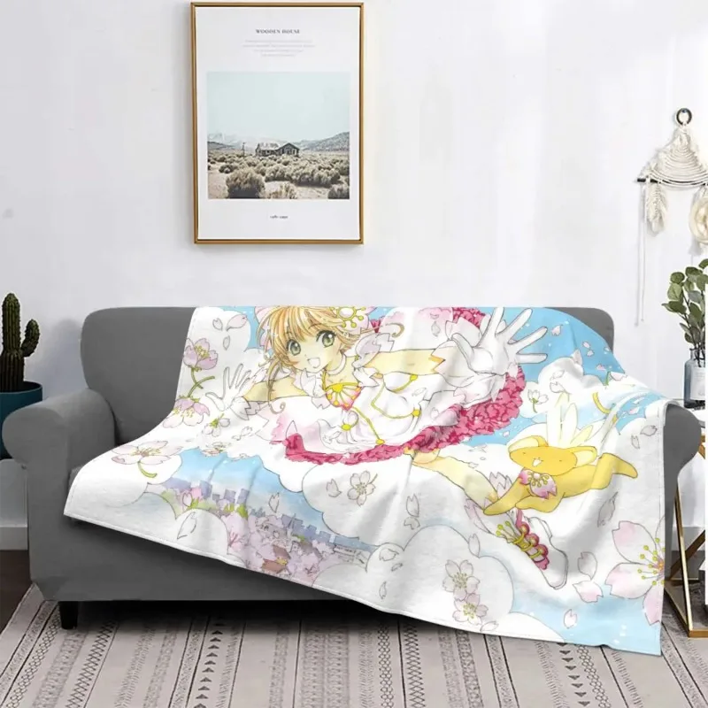 Cardcaptor Sakura Baby Blanket Flannel Spring Autumn Cartoon Art Portable Thin Throw Blankets for Sofa Travel Rug Piece
Cardcaptor Sakura Baby Blanket Flannel Spring Autumn Cartoon Art Portable Thin Throw Blankets for Sofa Travel Rug Piece
