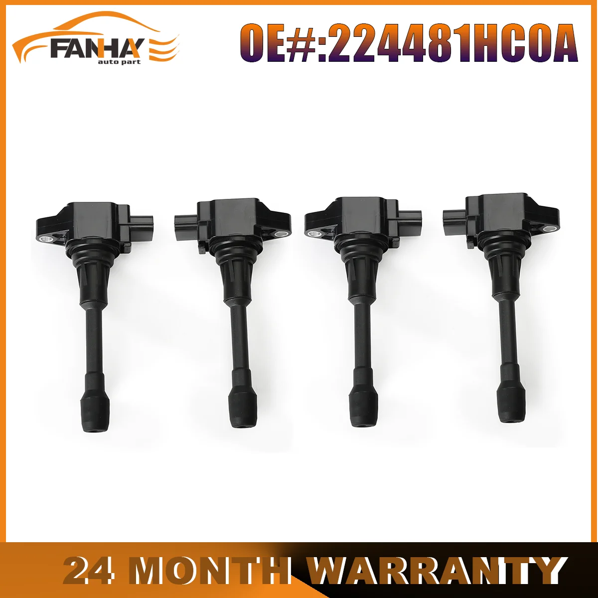 224481HC0A 224485RB0A 4PCS Ignition Coils C861 IGC0092 Fits For Nissan Frontier L4 2.5L 2005-2017 GN10648 22448EA000
224481HC0A 224485RB0A 4PCS Ignition Coils C861 IGC0092 Fits For Nissan Frontier L4 2.5L 2005-2017 GN10648 22448EA000