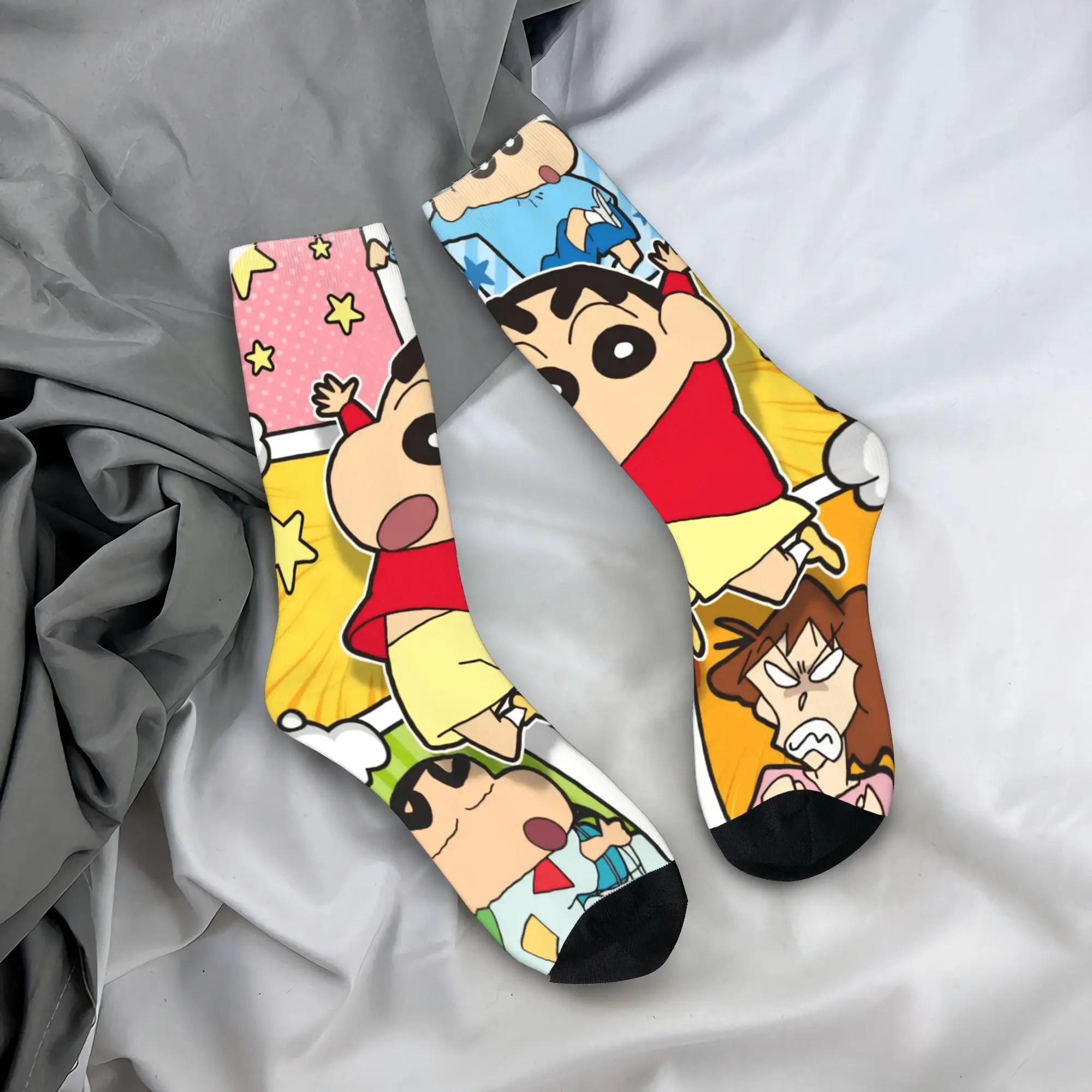 Crayon Shin-chan Socks Kawaii Stockings Autumn Anti Slip Couple Socks Comfortable Design Cycling Socks
Crayon Shin-chan Socks Kawaii Stockings Autumn Anti Slip Couple Socks Comfortable Design Cycling Socks
