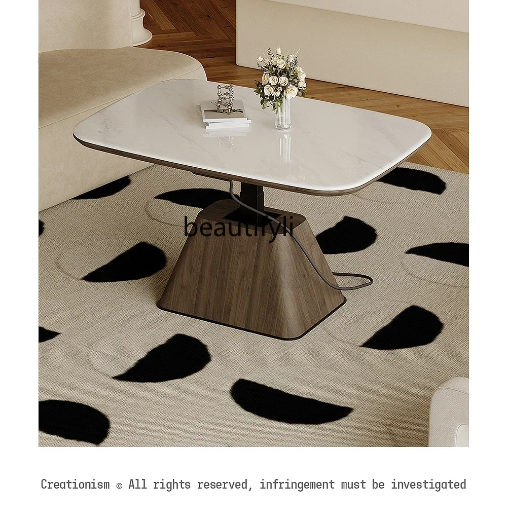 cqyItalian Minimalist Microlite Intelligent Electric Lifting Coffee Table Dual-Use Floor High-End Tea Table
cqyItalian Minimalist Microlite Intelligent Electric Lifting Coffee Table Dual-Use Floor High-End Tea Table