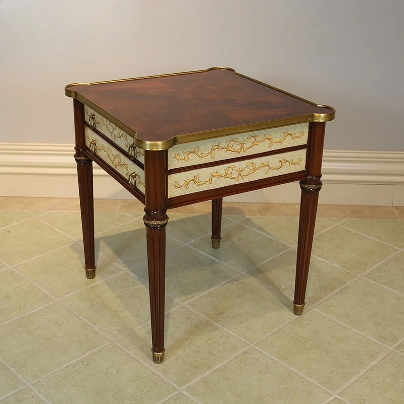 Alexander solid wood bedside table villa mansion model room sofa neoclassical
Alexander solid wood bedside table villa mansion model room sofa neoclassical