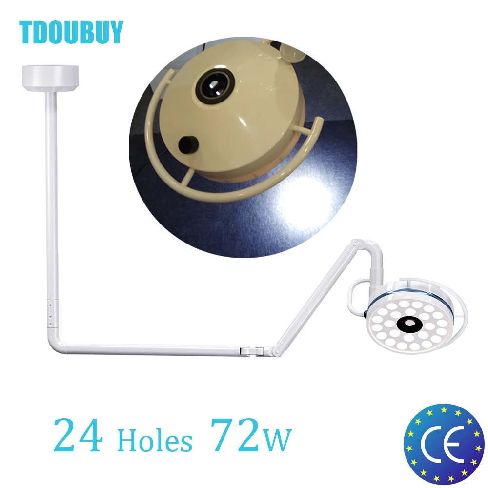 TDOUBUY Светодиодный потолочный хирургический светильник для осмотра Бестеневая лампа для хирургии домашних животных Стоматологический отдел 72 Вт Супер яркость (90 В-240 В) 800 мм
TDOUBUY Светодиодный потолочный хирургический светильник для осмотра Бестеневая лампа для хирургии домашних животных Стоматологический отдел 72 Вт Супер яркость (90 В-240 В) 800 мм