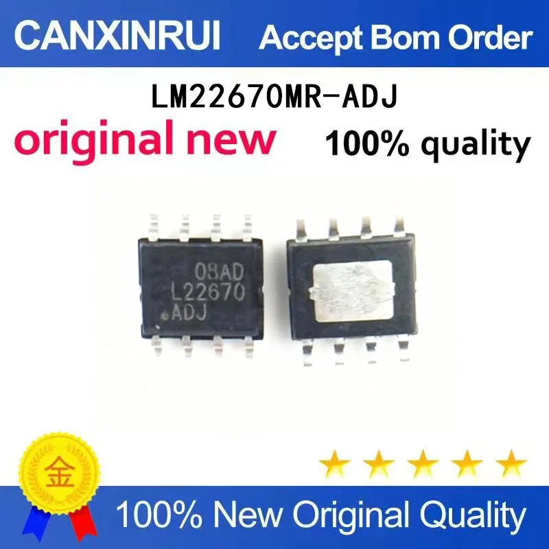 (5-100 Pieces) Brand new LM22670MR-ADJ L22670 SOP8 ADJ 3A step-down switch regulator chip in stock
(5-100 Pieces) Brand new LM22670MR-ADJ L22670 SOP8 ADJ 3A step-down switch regulator chip in stock