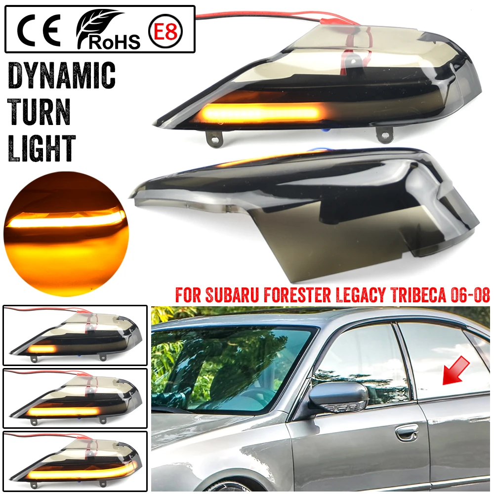 2pcs LED Dynamic Turn Signal Light Flasher Flowing Water Blinker Flashing Light For Subaru Forester Legacy Tribeca 06-08
2pcs LED Dynamic Turn Signal Light Flasher Flowing Water Blinker Flashing Light For Subaru Forester Legacy Tribeca 06-08