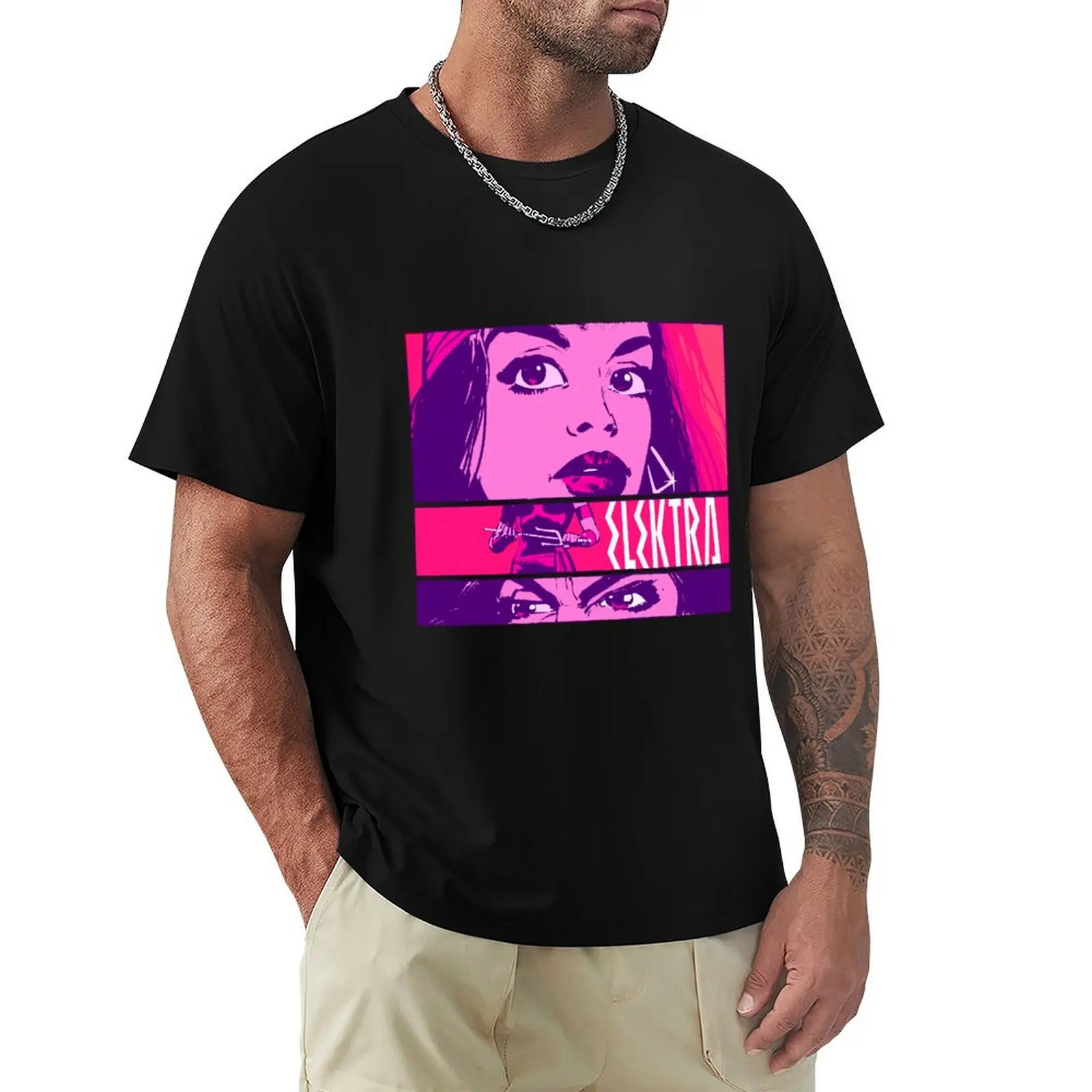 Vintage Elektra #1 VARIANT T-Shirt Casual Lightweight Short Sleeve Top
Vintage Elektra #1 VARIANT T-Shirt Casual Lightweight Short Sleeve Top