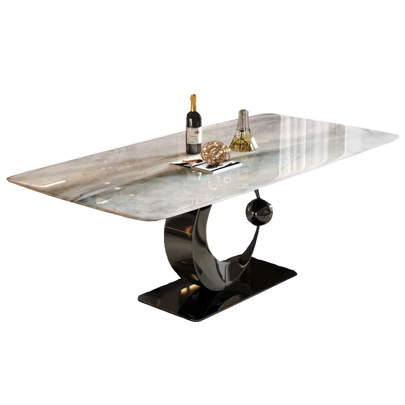 Slate, dining table, home, Italian, light luxury, modern, simple, suspended, high-end, rectangular
Slate, dining table, home, Italian, light luxury, modern, simple, suspended, high-end, rectangular