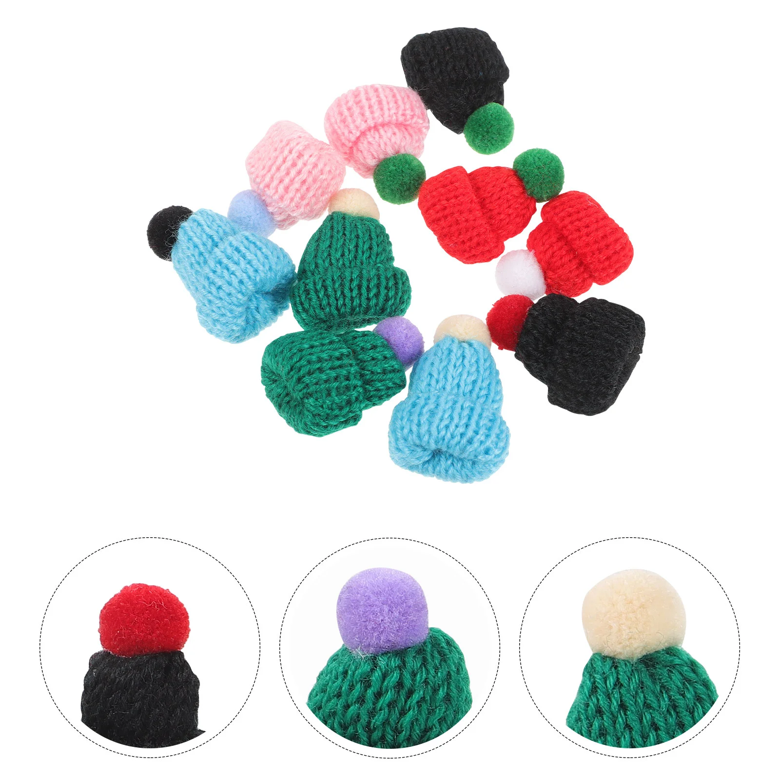 10 Pcs Bucket Hats Crochet Decor Mini Knitting for DIY Cap Japanese and Korean Child
10 Pcs Bucket Hats Crochet Decor Mini Knitting for DIY Cap Japanese and Korean Child