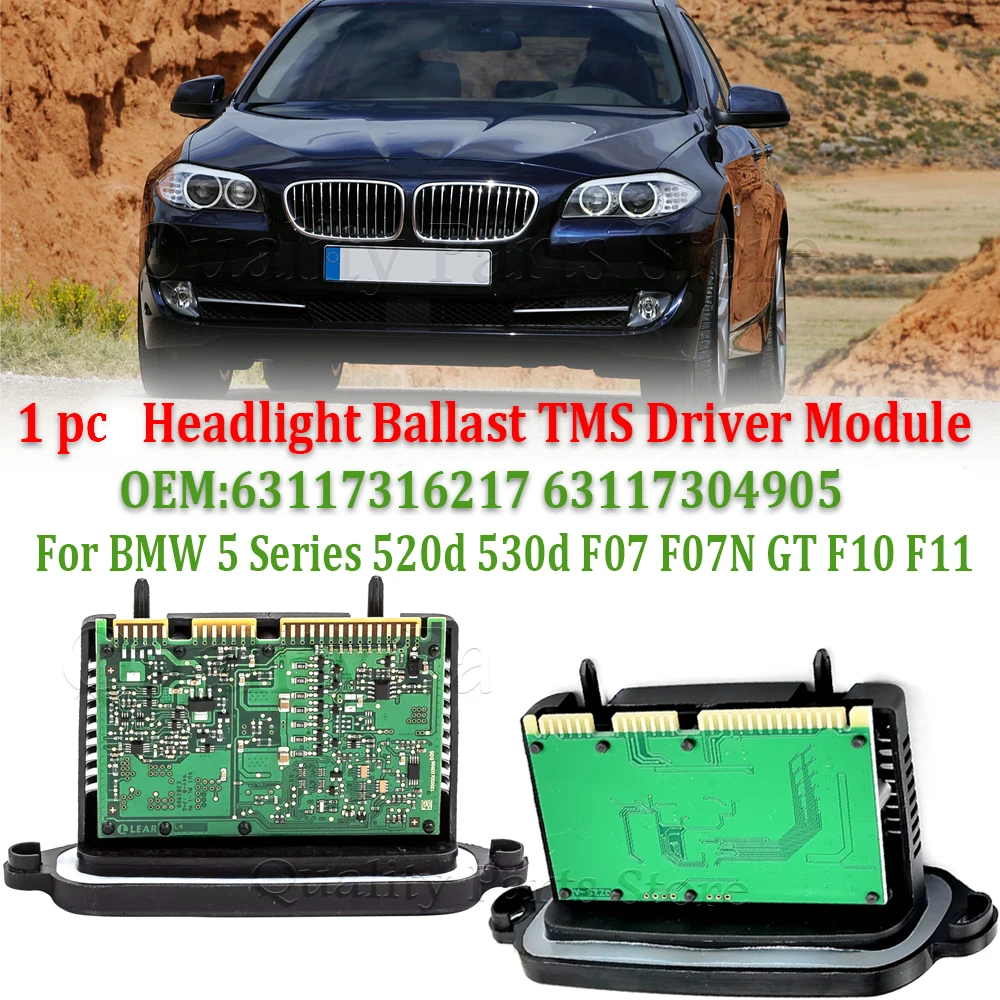 1PC Xenon Ballast Headlight Moduel TMS For BMW 5 Series 520d 530d F07 F07N GT F10 63117316217 63117279625 63117274400 7269531
1PC Xenon Ballast Headlight Moduel TMS For BMW 5 Series 520d 530d F07 F07N GT F10 63117316217 63117279625 63117274400 7269531
