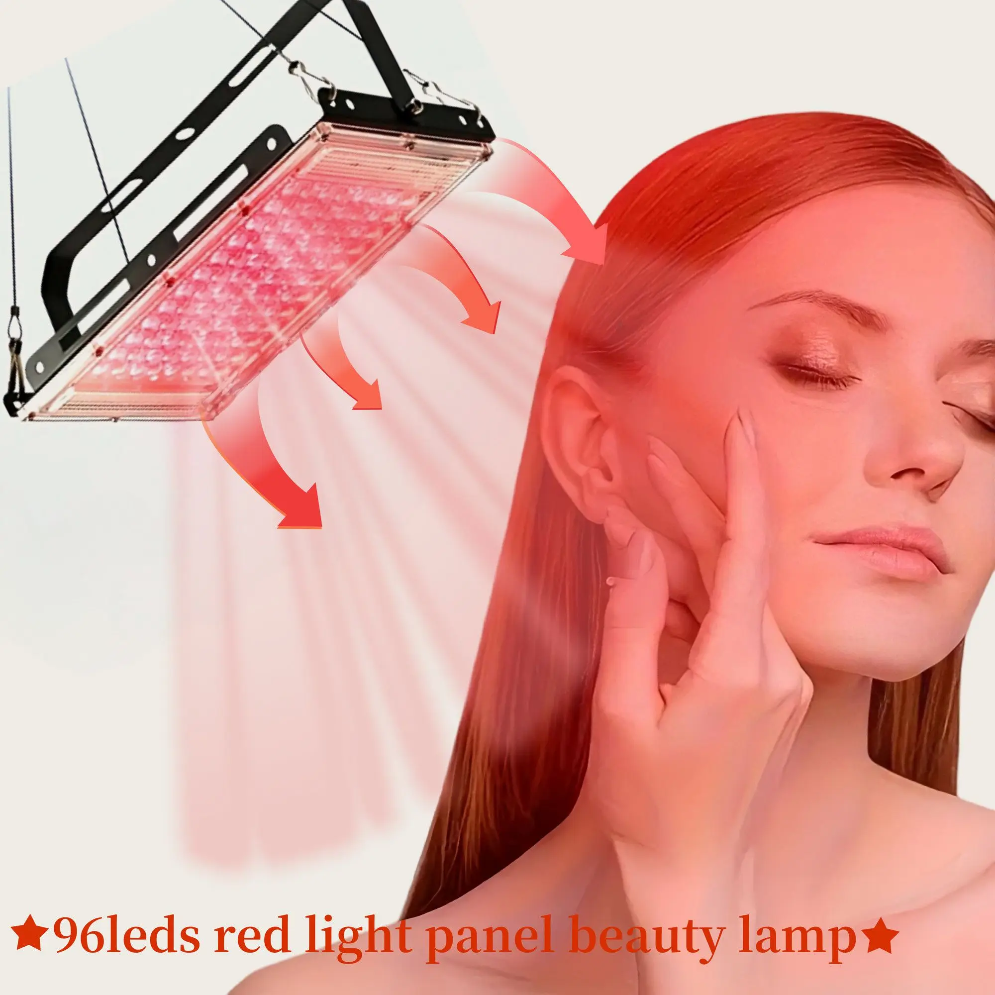 96 LEDs Red Light Therapy Panel Near Infrared Therapy Lamp Pain Relief Skin Care & Muscle Recovery Home & Salon Use
96 LEDs Red Light Therapy Panel Near Infrared Therapy Lamp Pain Relief Skin Care & Muscle Recovery Home & Salon Use