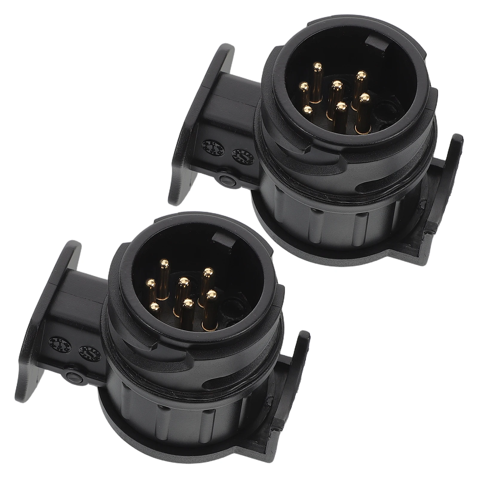 2Pcs Trailer Adapter 13 Pin to 7 Pin Connector Converter for Car Rv Truck Trailer Light Plug Replacement Parts
2Pcs Trailer Adapter 13 Pin to 7 Pin Connector Converter for Car Rv Truck Trailer Light Plug Replacement Parts