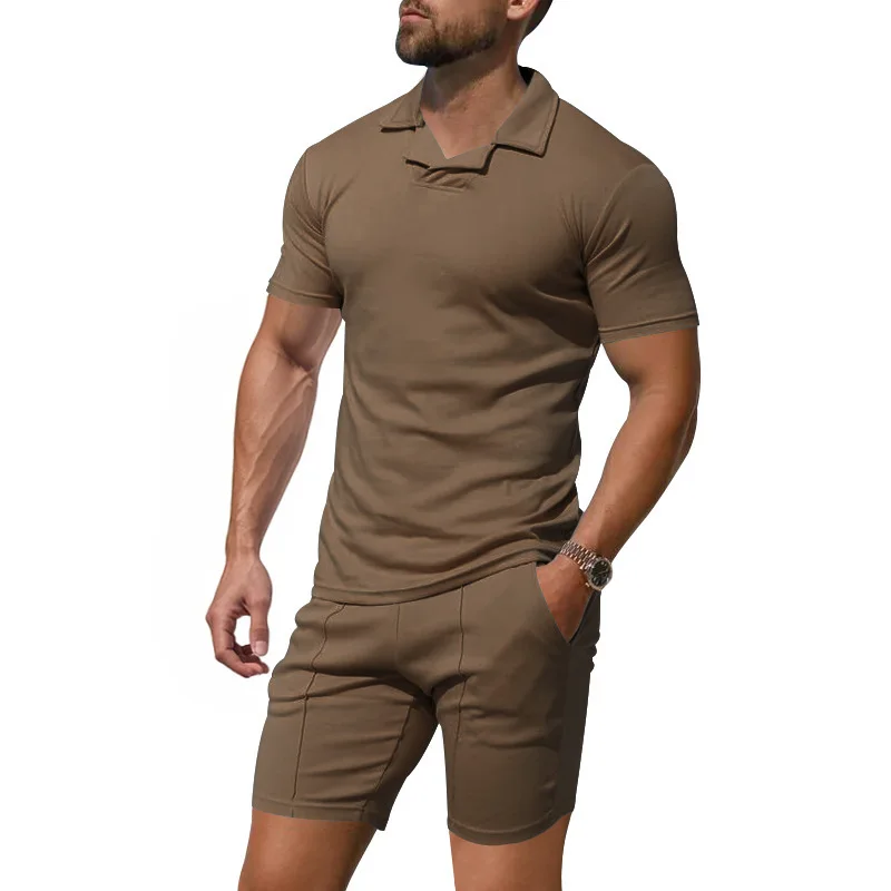 Mens Summer Quick Dry Two Piece Set Slim Fit Notch Lapel Polo Shirt Casual Sports Shorts S-5XL
Mens Summer Quick Dry Two Piece Set Slim Fit Notch Lapel Polo Shirt Casual Sports Shorts S-5XL