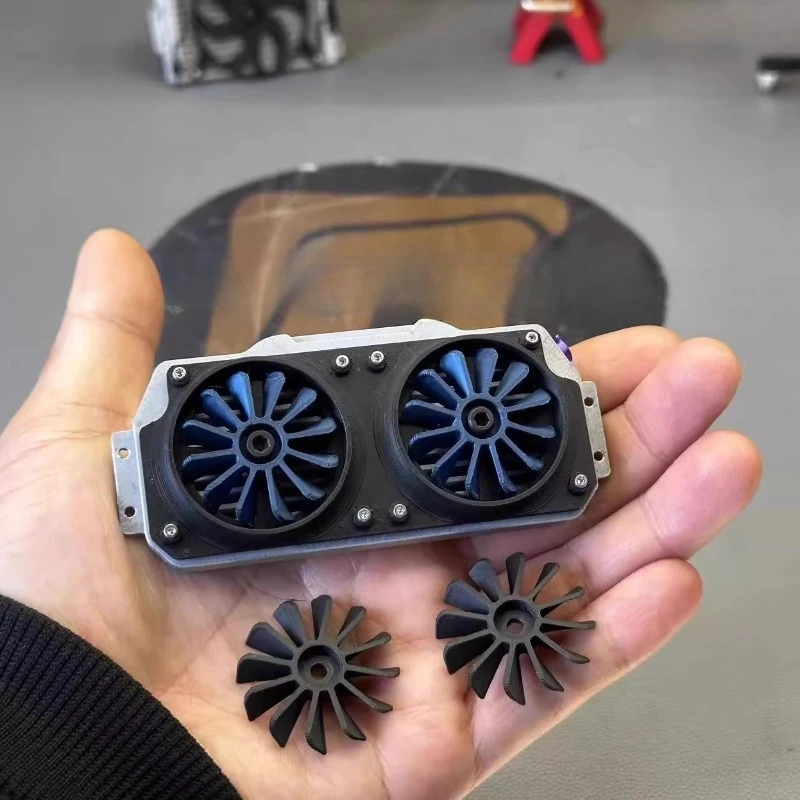 Simulation Model Car Cooling Fan Decorative Ornaments for 1/10 1/8 RC Crawler Car Ghost Tube Stand TRX4 Defender RC4WD D90 SCX10
Simulation Model Car Cooling Fan Decorative Ornaments for 1/10 1/8 RC Crawler Car Ghost Tube Stand TRX4 Defender RC4WD D90 SCX10