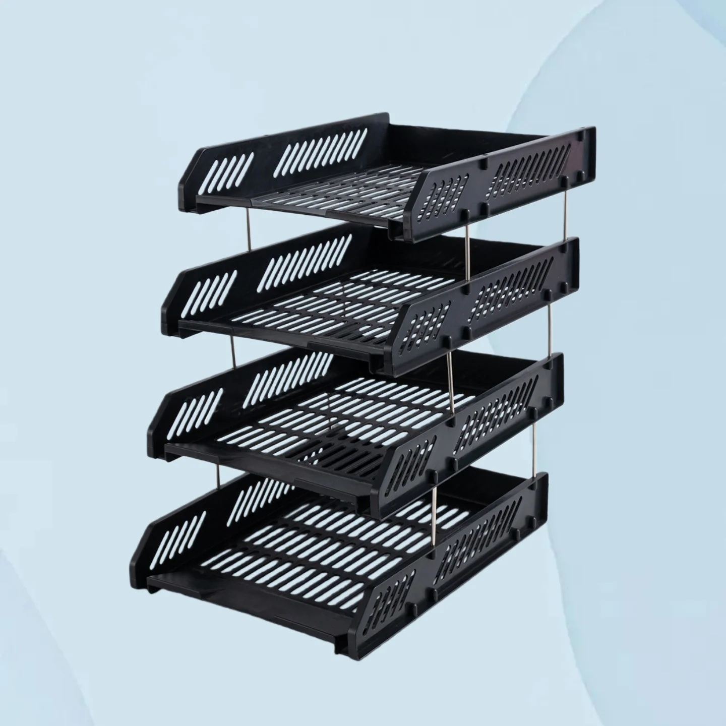 Four-Layer File Tray Desktop Storage Rack File Frame Data Organizer Basket Office File Rack
Four-Layer File Tray Desktop Storage Rack File Frame Data Organizer Basket Office File Rack