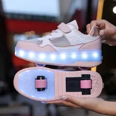 Childrens Sneakers Roller Skating Flat Outdoor Sports Tennis Shoes Comfortable Mesh Summer Boys Shoes for Girls
Childrens Sneakers Roller Skating Flat Outdoor Sports Tennis Shoes Comfortable Mesh Summer Boys Shoes for Girls