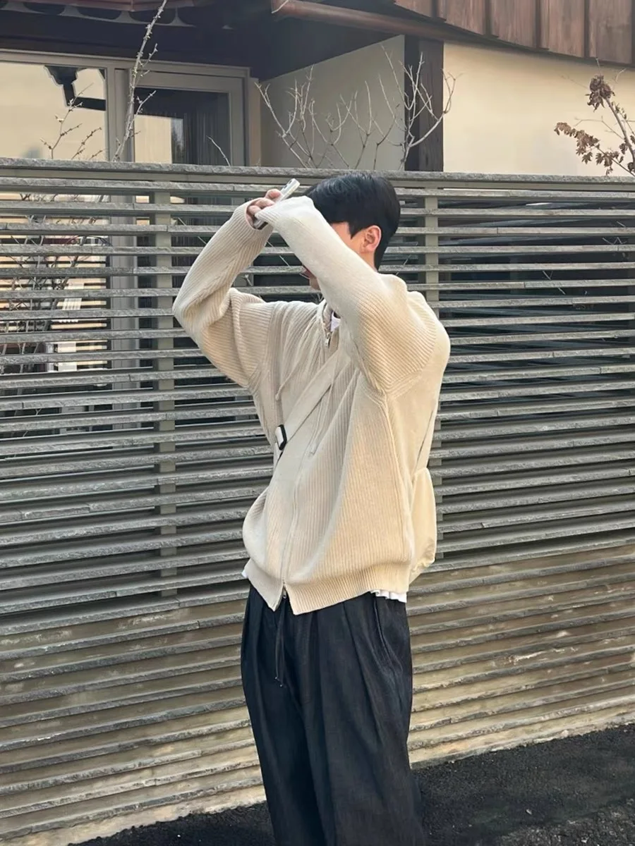 Korean Sle Hooded Sweater Jaet Men's Loose Casual Autumn Winter Lazy Versatile Knitted irt for Couples Ciwalk
Korean Sle Hooded Sweater Jaet Men's Loose Casual Autumn Winter Lazy Versatile Knitted irt for Couples Ciwalk