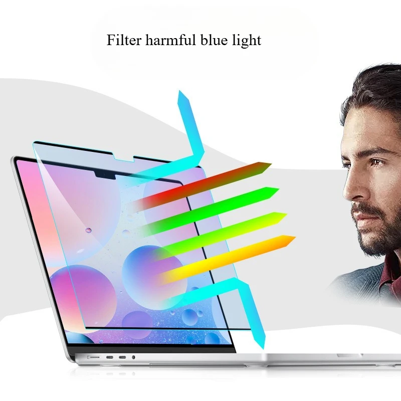 Anti-blue light Magnetic Screen Protector For2025/2026Macbook Air 13/15 A3449/A3448 M4 M5 13/14/151/16inch Matte Film Anti-Glare
Anti-blue light Magnetic Screen Protector For2025/2026Macbook Air 13/15 A3449/A3448 M4 M5 13/14/151/16inch Matte Film Anti-Glare
