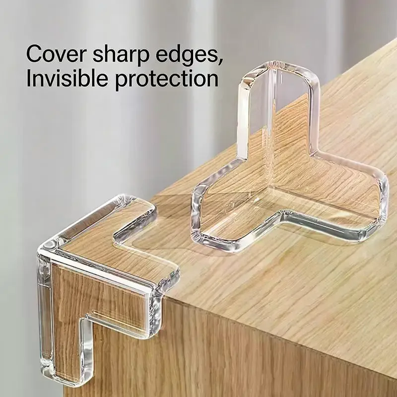 4Pcs Children Baby Safety Silicone Protector Table Corner Edge Protection Cover Children Anti Collision Edge Guards
4Pcs Children Baby Safety Silicone Protector Table Corner Edge Protection Cover Children Anti Collision Edge Guards