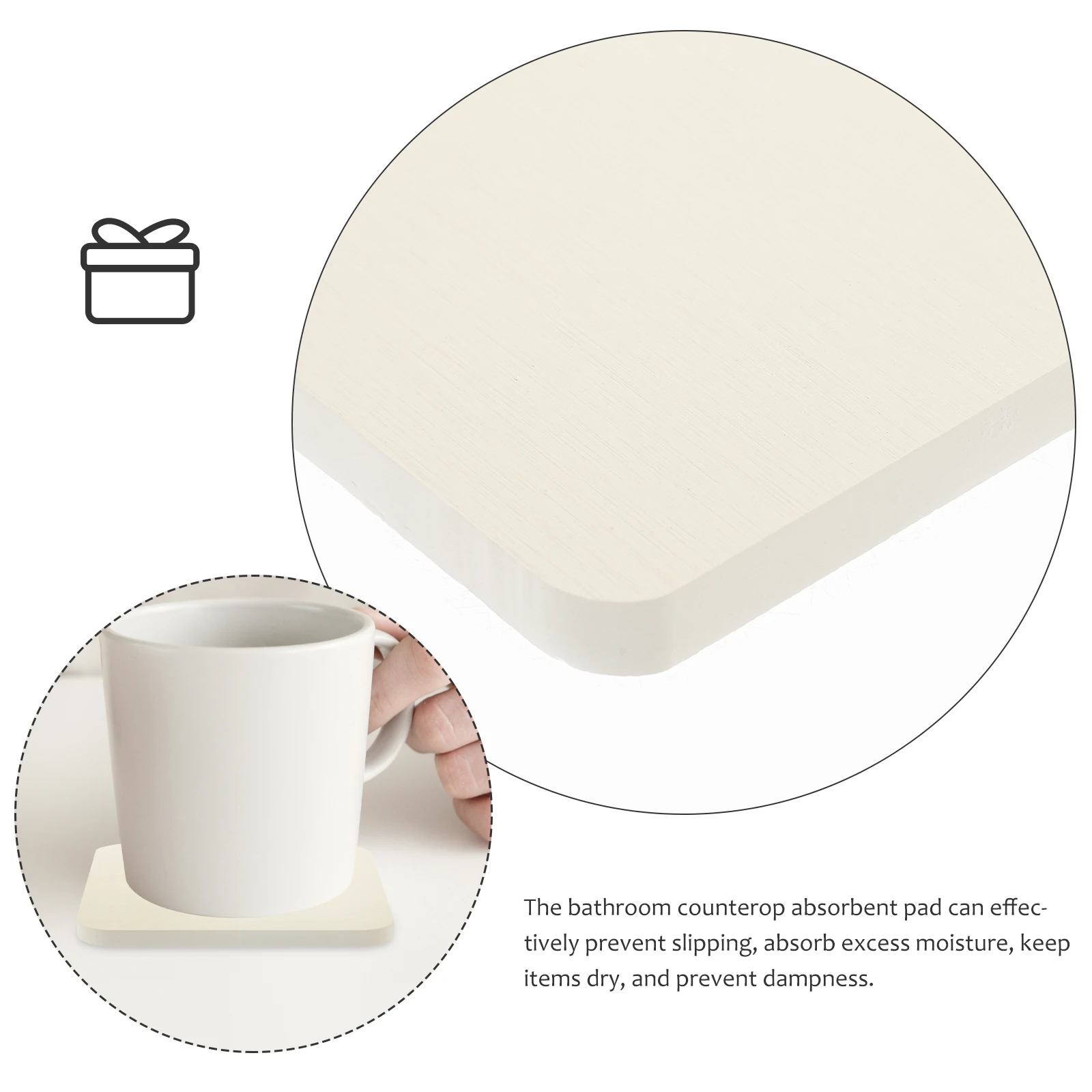 4pcs Diatomite Absorbent Countertop Mats Anti Slip Kitchen Cup Drying Pads For Bathroom Living .8X7.8Inch Kitchen Sink
4pcs Diatomite Absorbent Countertop Mats Anti Slip Kitchen Cup Drying Pads For Bathroom Living .8X7.8Inch Kitchen Sink