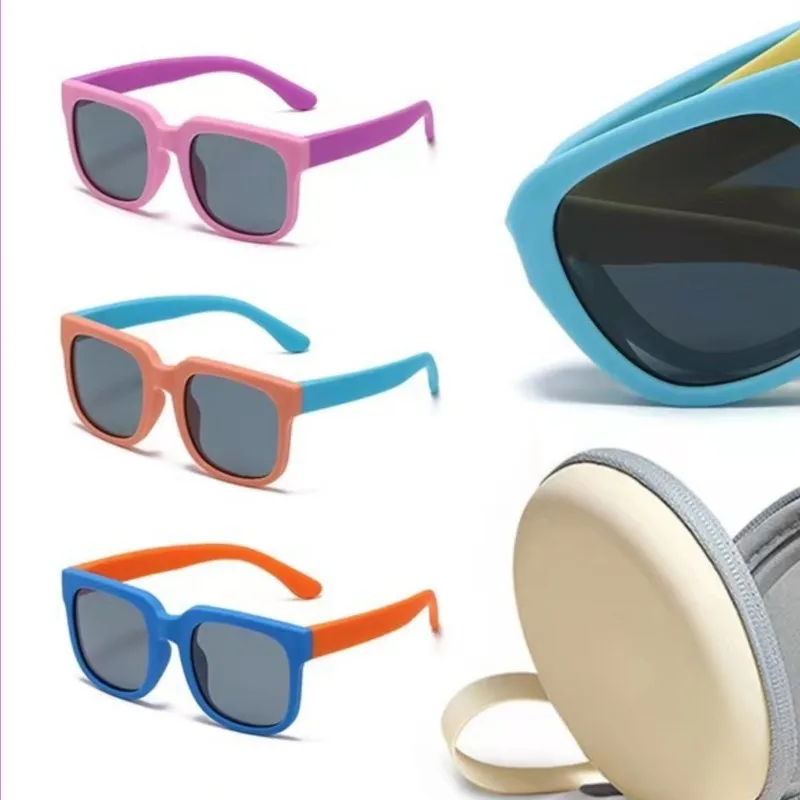 Glasses Polarized Sunglasses Driving UV400 Protection Sports Large Frame Folding Children Silicone Eyewear Outdoor Travel TT255
Glasses Polarized Sunglasses Driving UV400 Protection Sports Large Frame Folding Children Silicone Eyewear Outdoor Travel TT255