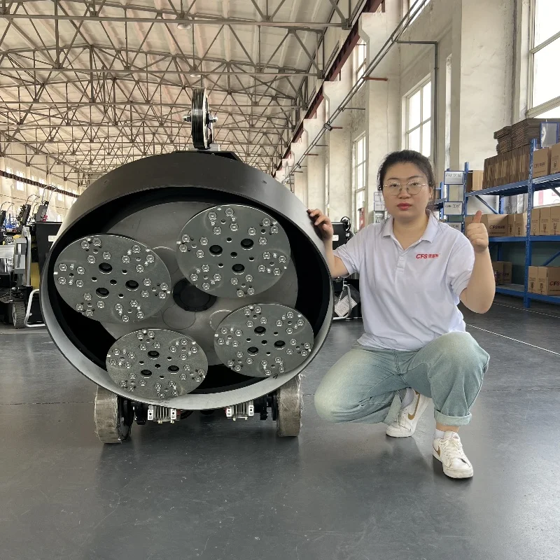 18.5 High Power Frequency Converts Grinding Polishing Flooring Machine Concrete Grinding Machine with Vacuum Cleaner
18.5 High Power Frequency Converts Grinding Polishing Flooring Machine Concrete Grinding Machine with Vacuum Cleaner