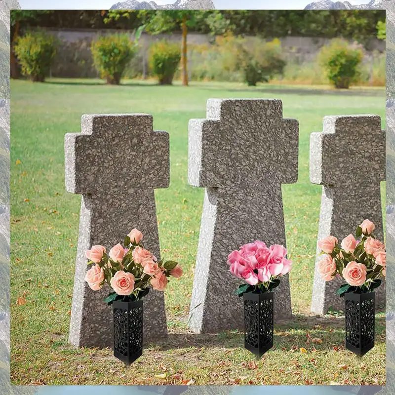 2025 Trend 4 Pack Graveyard Vase Tombstone Flower Stand Memorial Tombstone Decor Cemetery Flower Container With Pile Drainage Ho
2025 Trend 4 Pack Graveyard Vase Tombstone Flower Stand Memorial Tombstone Decor Cemetery Flower Container With Pile Drainage Ho