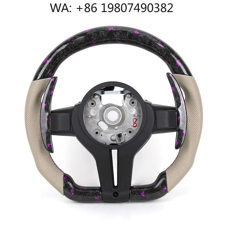 Bright LED Forged Carbon Fiber Steering Wheel, Custom Sport Refit Parts Fit Multi Chassis Luxury Sedan & SUV Auto Upgrade
Bright LED Forged Carbon Fiber Steering Wheel, Custom Sport Refit Parts Fit Multi Chassis Luxury Sedan & SUV Auto Upgrade