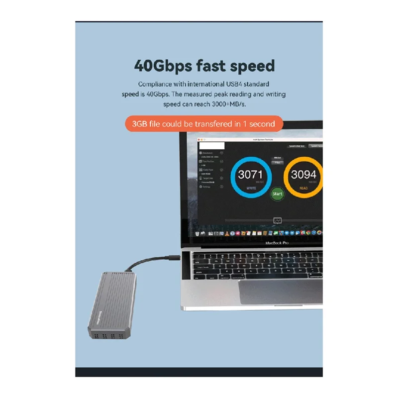 AM-Nvme M.2 SSD Мобильный жесткий диск 40 Гбит/с USB 4.0 Считыватель твердотельного накопителя RGB-подсветка с вентилятором
AM-Nvme M.2 SSD Мобильный жесткий диск 40 Гбит/с USB 4.0 Считыватель твердотельного накопителя RGB-подсветка с вентилятором