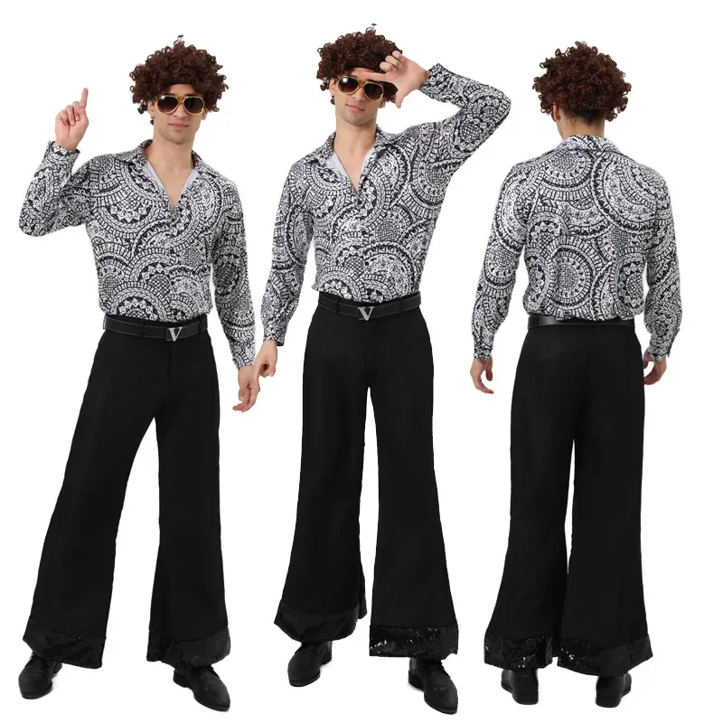 Hip Hop Singer Cosplay Golden Disco Jumpsuit Retro Costume For Adult Girls Carnival Party Costumes
Hip Hop Singer Cosplay Golden Disco Jumpsuit Retro Costume For Adult Girls Carnival Party Costumes