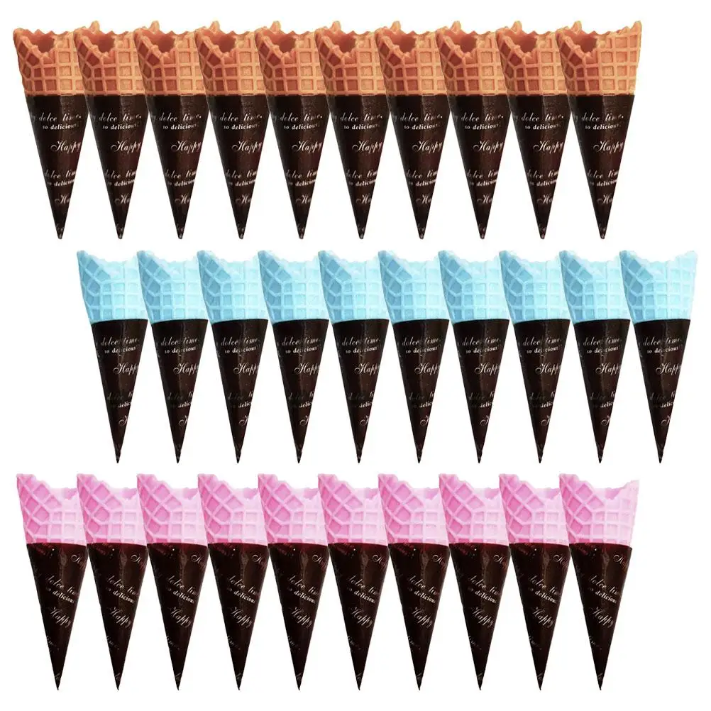 30pcs Simulated Ice Cream Cone Realistic PVC Mini Cones 10pcs Coffee House Decor DIY Mini Food Toys Educational
30pcs Simulated Ice Cream Cone Realistic PVC Mini Cones 10pcs Coffee House Decor DIY Mini Food Toys Educational