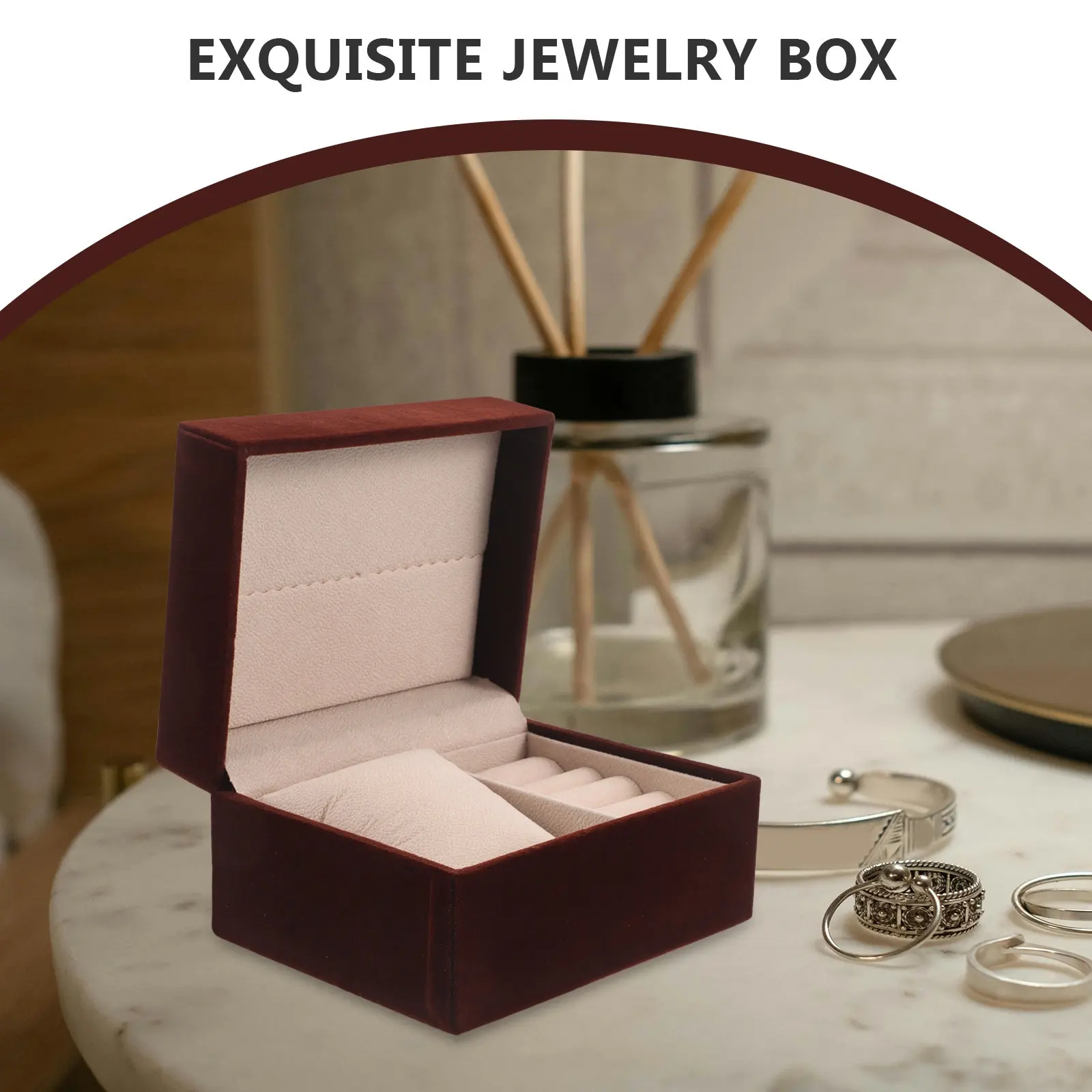Коробка-органайзер для ювелирных украшений: часов, колец, браслетов, браслетов-манжет. Дорожный футляр для хранения и демонстрации. Готовая подарочная упаковка. Маленький размер.
Коробка-органайзер для ювелирных украшений: часов, колец, браслетов, браслетов-манжет. Дорожный футляр для хранения и демонстрации. Готовая подарочная упаковка. Маленький размер.