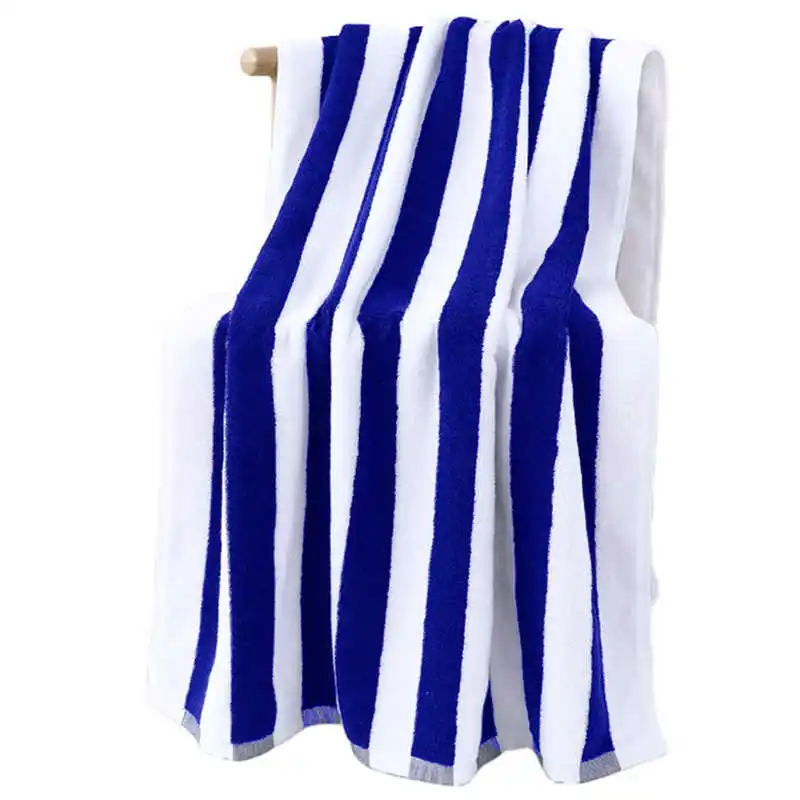 Thicken Beach Towel Travel Bath Towel 100% Cotton Oversized 80x150cm Blue White Stripes Sport Towels Gym Washcloth For Adults
Thicken Beach Towel Travel Bath Towel 100% Cotton Oversized 80x150cm Blue White Stripes Sport Towels Gym Washcloth For Adults