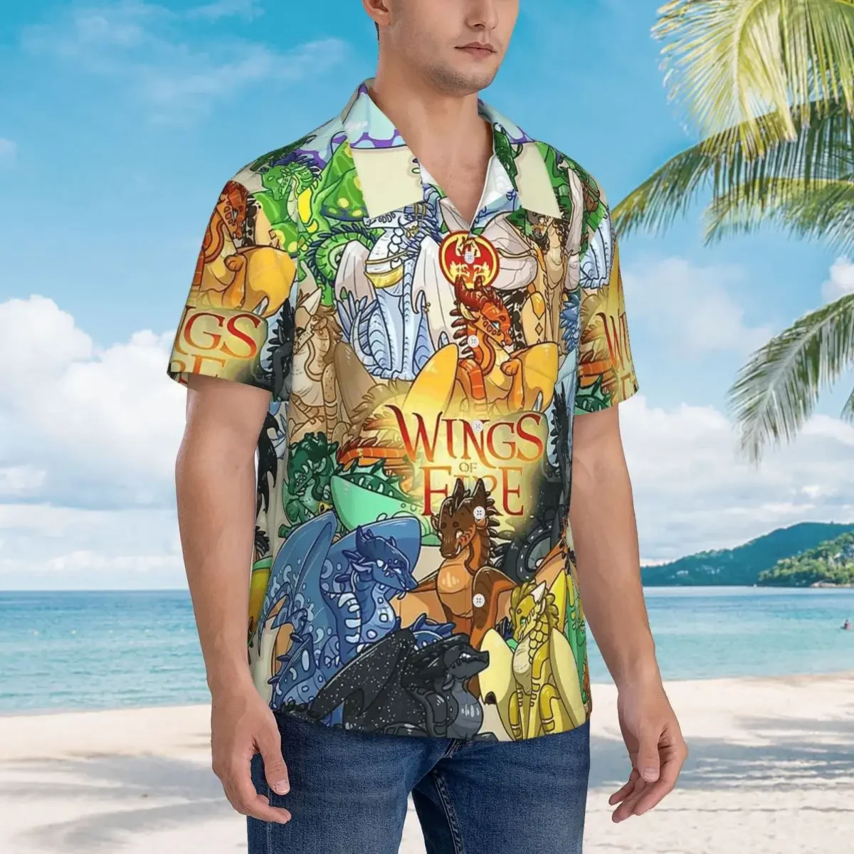 Wing Of Fire All Dragon Hawaiian Shirts Funny Men Short Sleeve Shirt for Summer Beach Men's Lapel Tops
Wing Of Fire All Dragon Hawaiian Shirts Funny Men Short Sleeve Shirt for Summer Beach Men's Lapel Tops