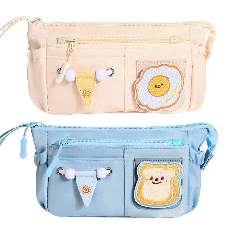 Cute Canvas Pencil Case Kawaii Large Capacity Zipper Bag for Students School Supplies Office Stationery Storage Organizer Durabl
Cute Canvas Pencil Case Kawaii Large Capacity Zipper Bag for Students School Supplies Office Stationery Storage Organizer Durabl