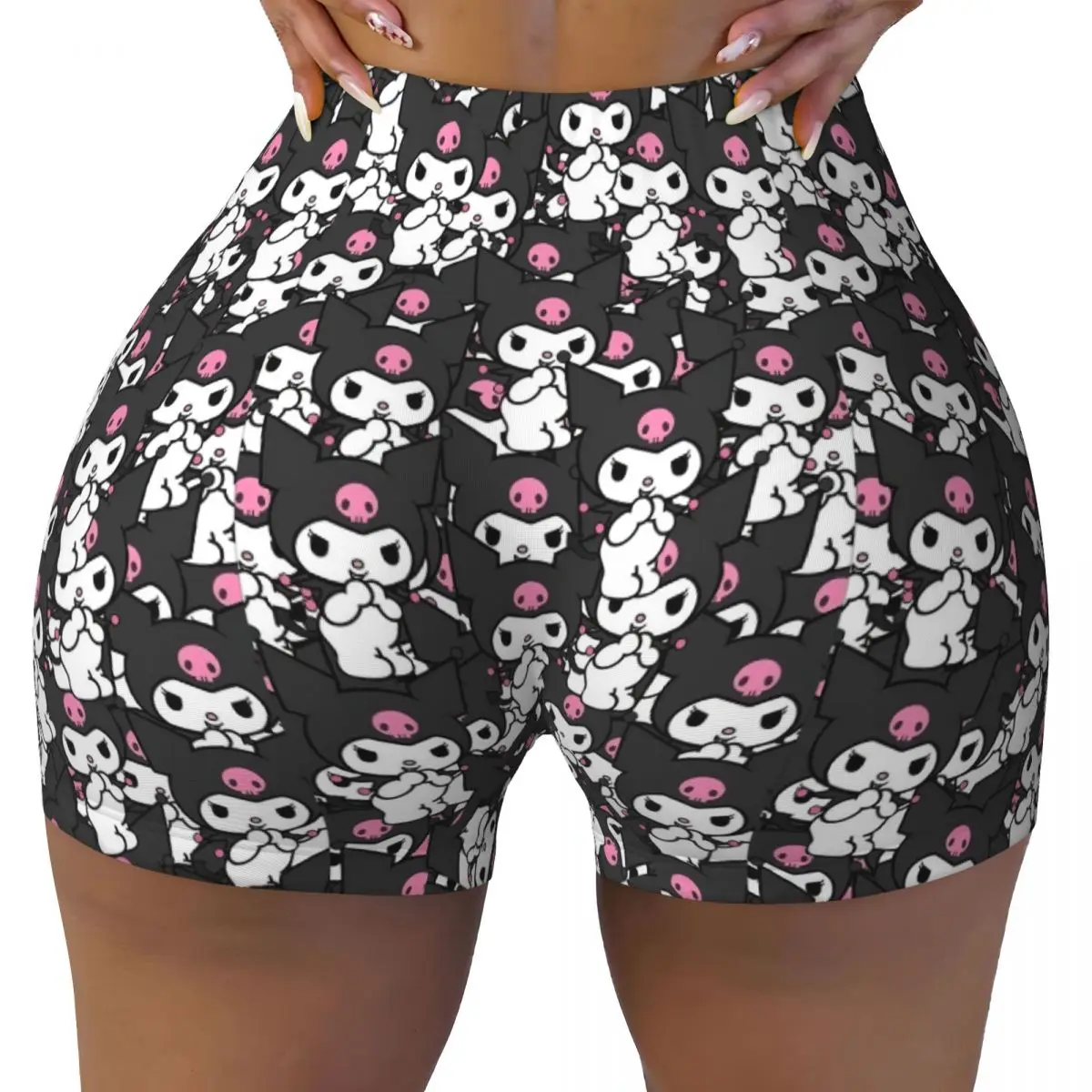 Kawaii Kuromi Pattern High Waist Yoga Tight Shorts for Women Cartoon Biker Running Fitness Workout Gym Leggings
Kawaii Kuromi Pattern High Waist Yoga Tight Shorts for Women Cartoon Biker Running Fitness Workout Gym Leggings