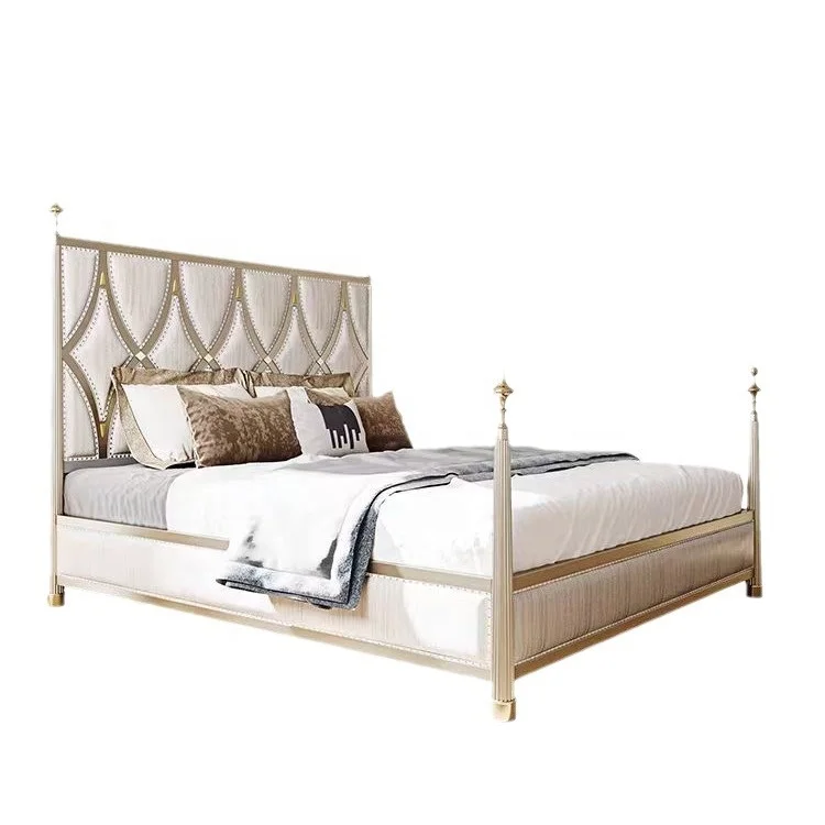 -ab American Light Luxury Solid Wood Bed Modern Simple Leather Bed Villa Master Bedroom Soft Bag Double Bed
-ab American Light Luxury Solid Wood Bed Modern Simple Leather Bed Villa Master Bedroom Soft Bag Double Bed
